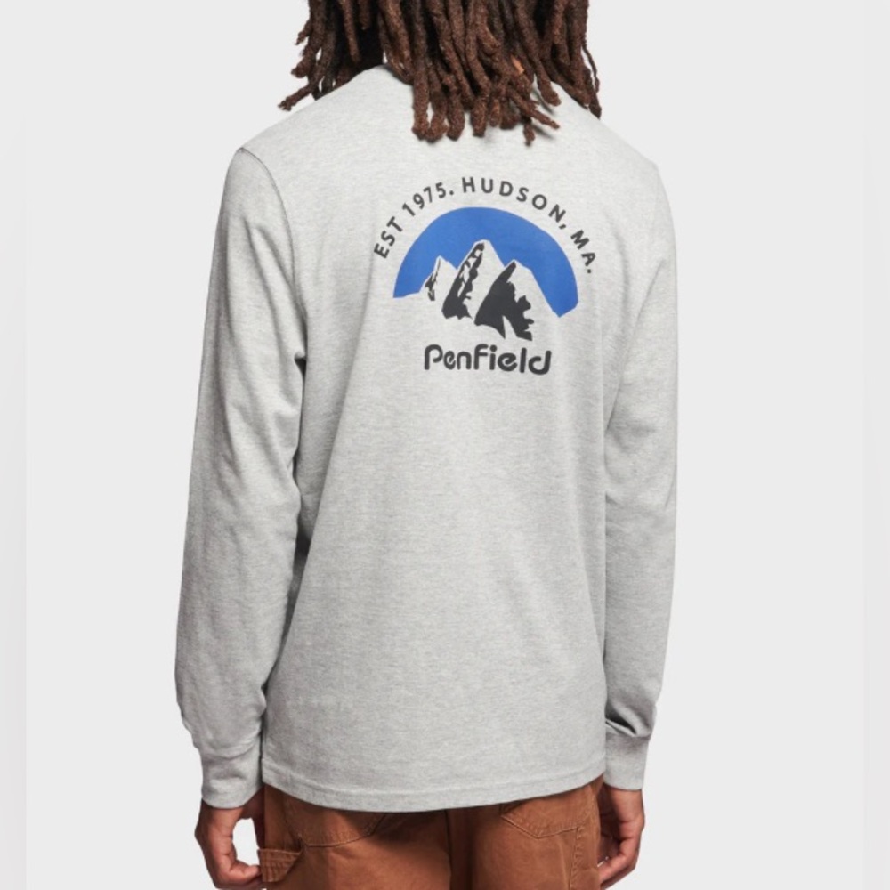 NWT - Penfield Men’s Mountain Print Logo T Shirt - Size XXL